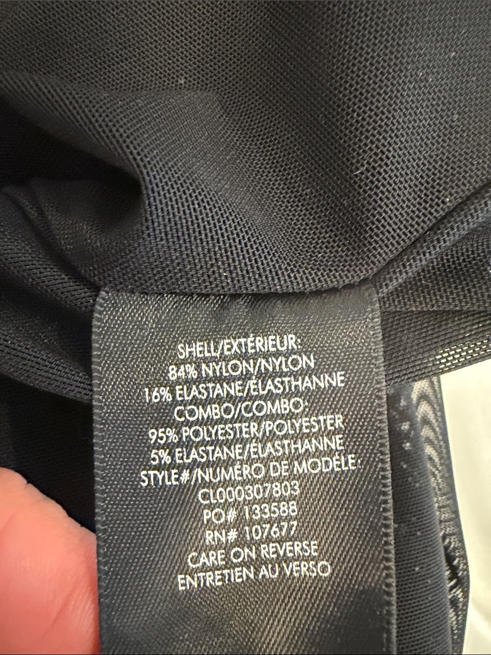 NWOT Alice + Olivia Black Classics Label bodysuit size XS - Picture 6 of 8